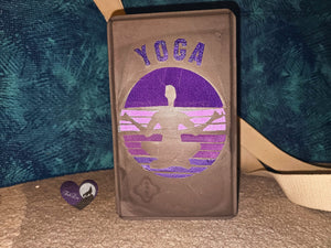 Plotterdatei "Yoga" von B.Style.  Yoga - vorbereitet für mehrfarbiges plotten - plotten - plotten - Plottdatei - Plotter - Plotten - Plott  - Spruch/Sprüche - Sport/Sportart - Team Glückpunkt
