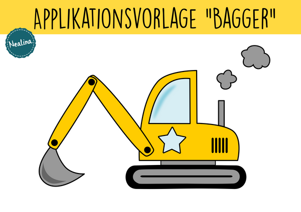 Applikationsvorlage - "Bagger" - Nealina