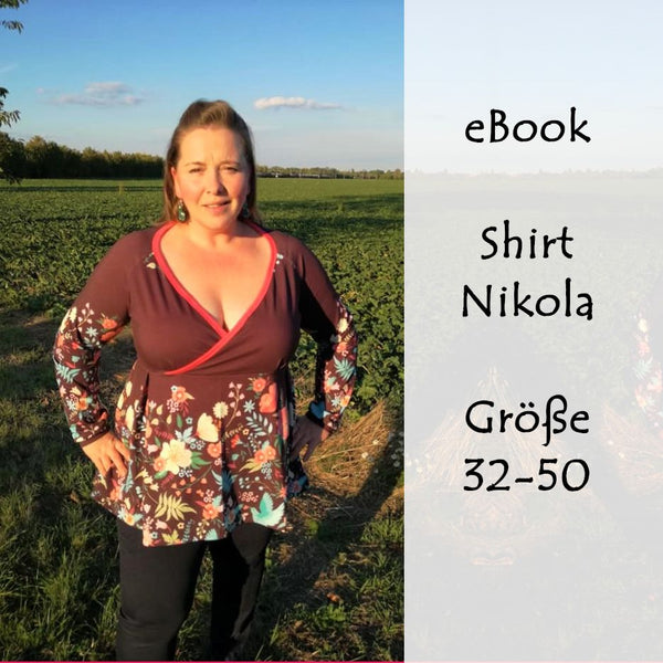 eBook - "Nikola" - Shirt - Bunte Nähigkeiten