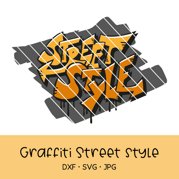 Plotterdatei - " Grafiti Street Style" - Oma Plott