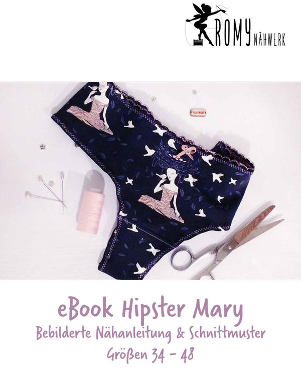 eBook - "Mary" - Hipster - Romy Nähwerk - Glückpunkt