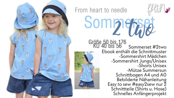 eBook - "Chocolate hoch 2" - Shirt/Kleid - From Heart to Needle
