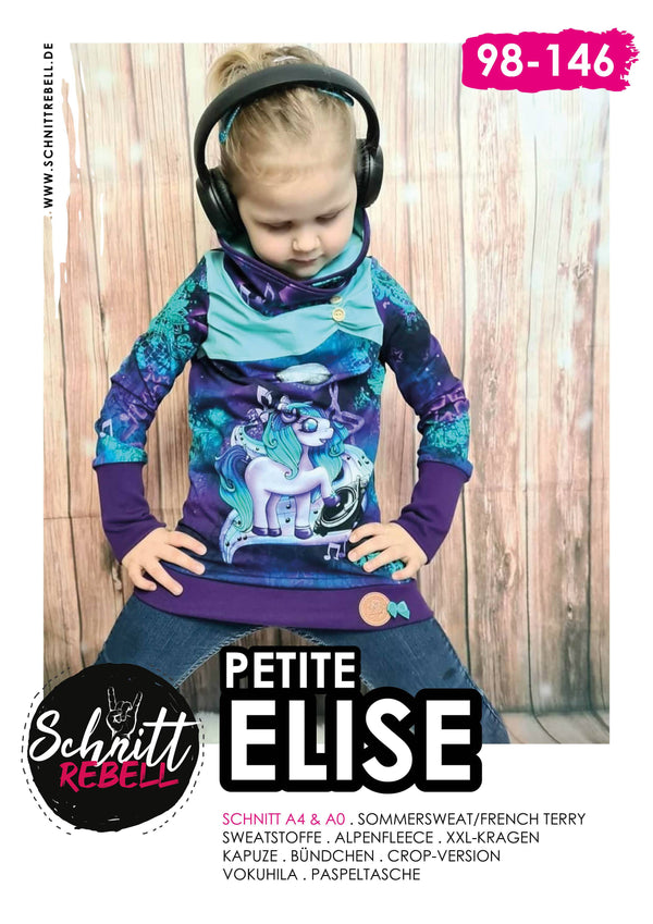 eBook - "Petite Elise" - Hoodie - Schnittrebell