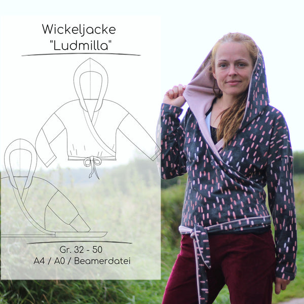 eBook - "Ludmilla" - Wickeljacke - ManjiPuh