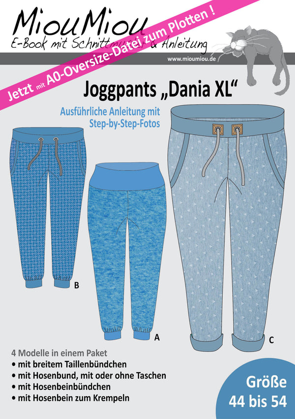 eBook - "Dania XL" - Joggpants/ Hose - Miou Miou Schnittmuster
