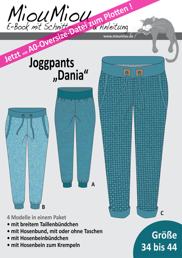 eBook - "Dania" - Joggpants/ Hose - Miou Miou Schnittmuster