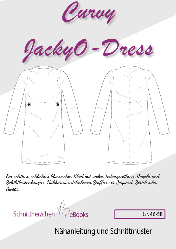 eBook - "Curvy JackyO-Dress" - Kleid - Schnittherzchen