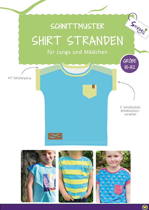 eBook - "Stranden Kids" - Shirt - Snyggli