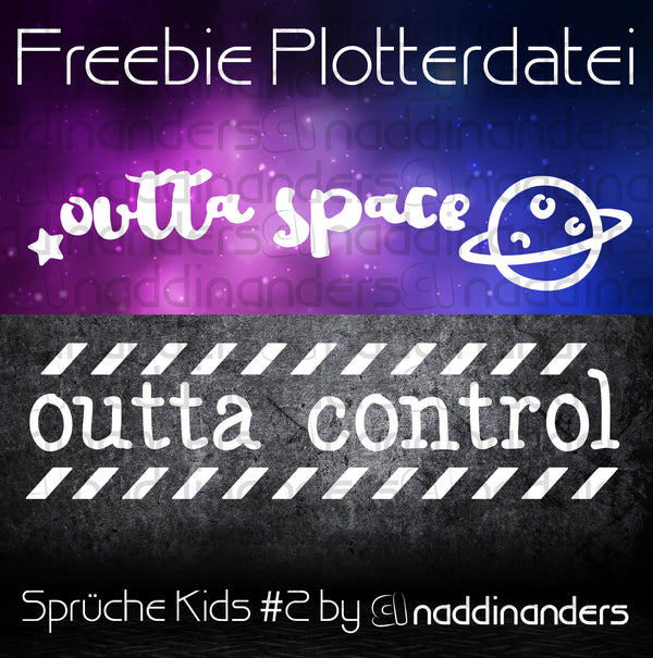 Plotterdatei - "Sprüche Kids #2" - naddinanders