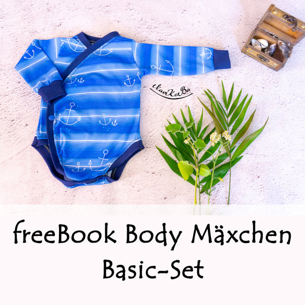 eBook - "Mäxchen Basic-Set" - Body - Bunte Nähigkeiten