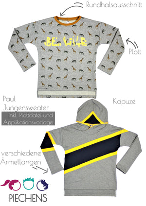 eBook - "Paul" - Sweater - Piechens