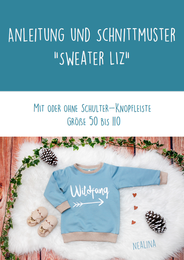 eBook - "Sweater LIZ" - Pullover - Nealina