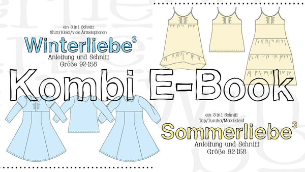 Kombi-eBook - "Sommerliebe³ & Winterliebe³" - Kleid/Shirt - Die Drahtzieherin