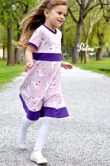 eBook - "Little-Rain-Day-Dress" - Kleid - Paulina näht - Glückpunkt.