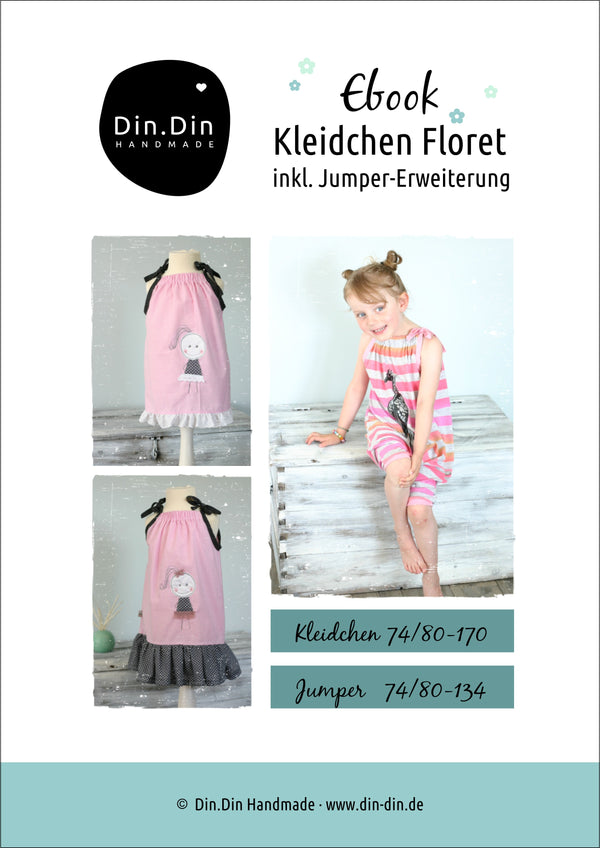 eBook - "Floret 2.0" - Kleid/Jumper - Din Din Handmade