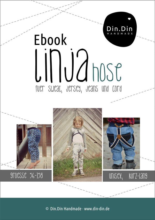 eBook - "Linja" - Hose - Din Din Handmade