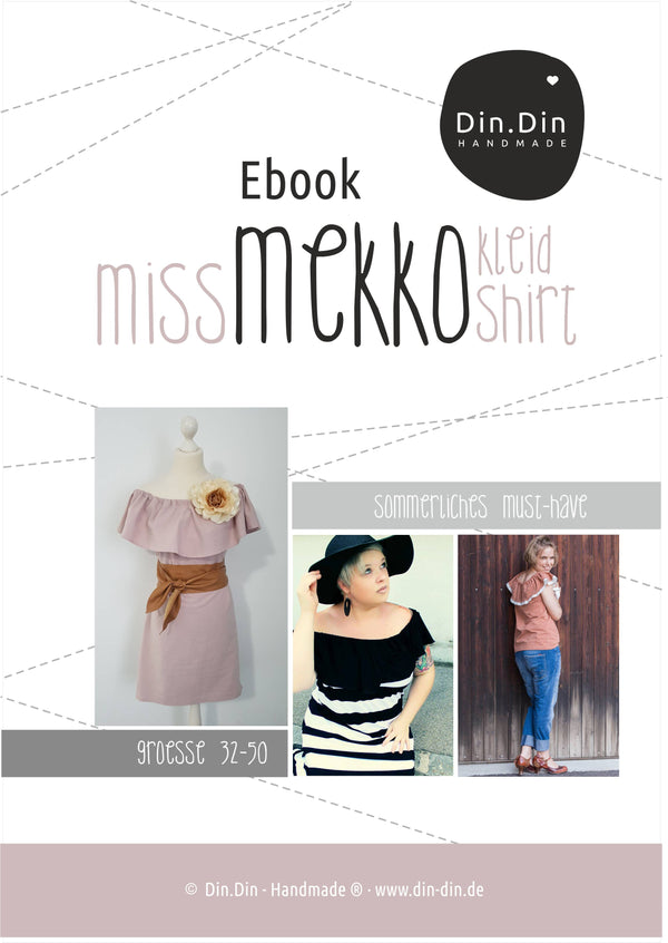 eBook - "Miss Mekko" - Kleid/Shirt - Din Din Handmade