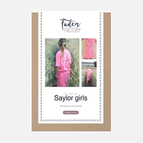 eBook - "Saylor Girls" - Sweatkleid - Fadenfactory