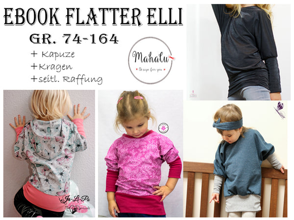 eBook - "Flatter Elli Kids" - Shirt/Kleid - Mahalu Design