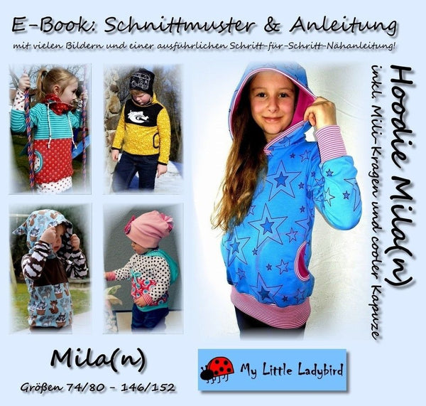 eBook - "Mila(n)" - Hoodie - My little Ladybird - Glückpunkt