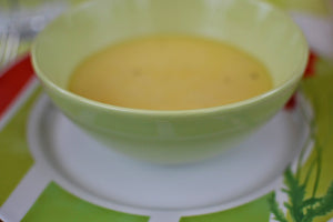 Spargelcremesuppe mit weißer Schokolade oder ein geglückter Schummelversuch