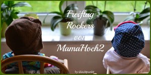 Ein Mützen-Duo mit der besten Freundin - Freebook Freiflug Rockers