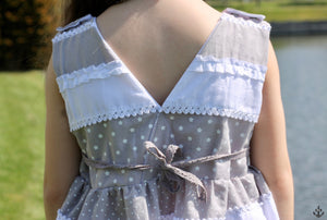 Designersweek - eBook - Pantea - Kleid für Mädchen  - Nähen - Sommerkleid - Schnittmuster - Baumwoll-Kleid - Baumwolle - Elli & Mo - Glückpunkt.
