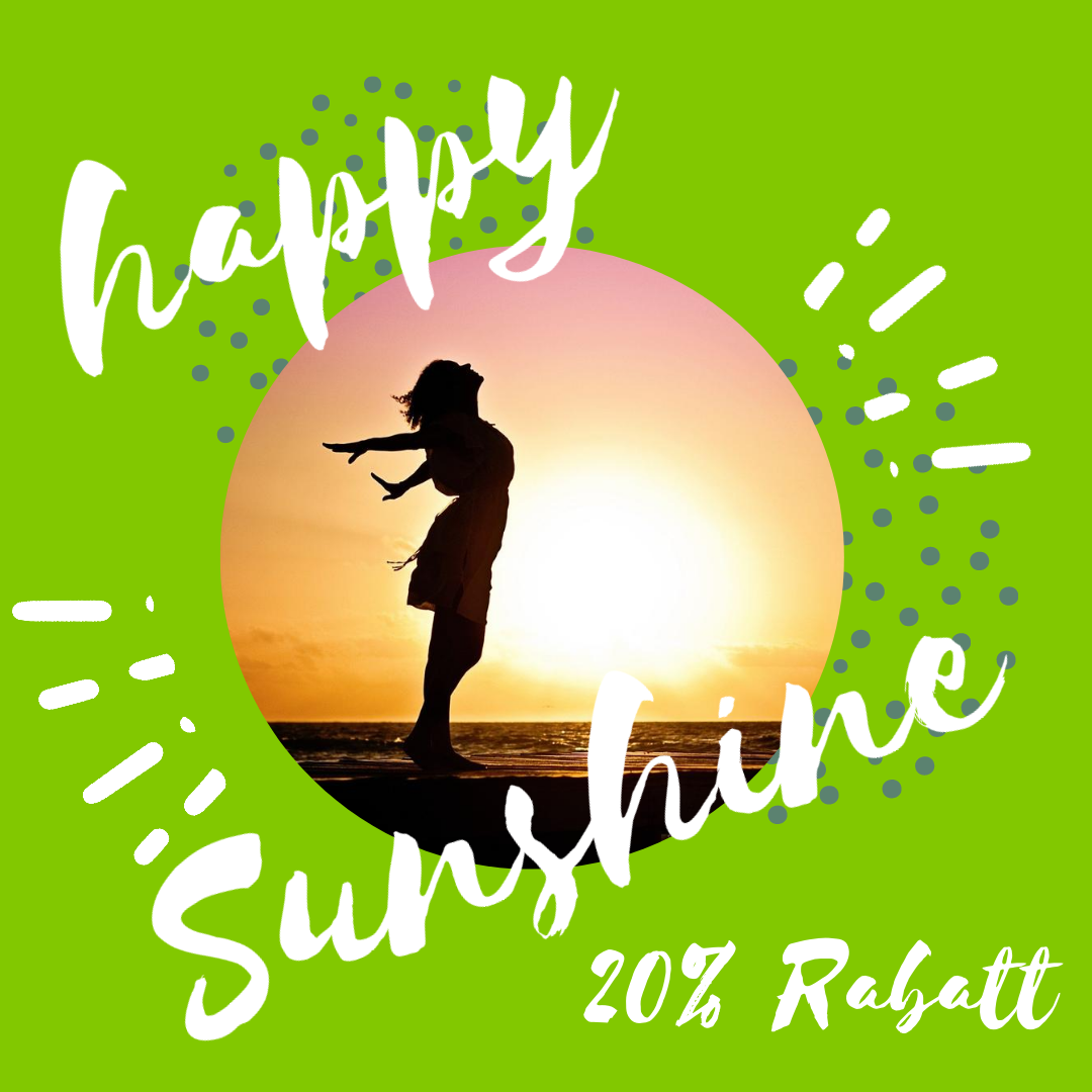 Happy-Sunshine-20% Rabatt
