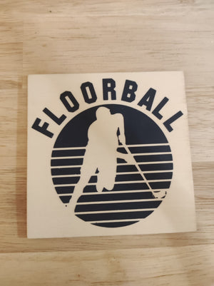 Plotterdatei "Floorball" von B.Style.  Floorball - vorbereitet für mehrfarbiges plotten - plotten - plotten - Plottdatei - Plotter - Plotten - Plott  - Spruch/Sprüche - Sport/Sportart - Team Glückpunkt