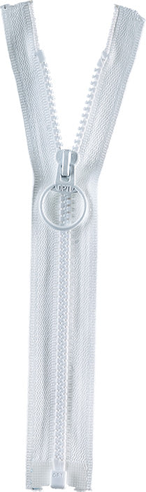 Bei diesem Angebot handelt es sich um einen wunderschönen, teilbaren Reißverschluss "Opti P40 Sport" der Marke Opti by Coats. Der Kunststoff-Reißverschluss hat eine Länge von 30 cm und einen Ringschieber. Der Ring-Schieber oder auch Ring-Zipper ist ein echter Hingucker an Deinem genähten Einzelstück. Dieser Reißverschluss eignet sich perfekt für Jacken, Westen, etc., aber auch für Taschen und viele andere selbstgenähte Schätze. Teilbar & Autolock. Nähen - Glückpunkt