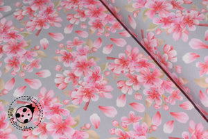 Digitaldruck-Jersey - "Cherry Blossom" - Blumen