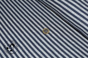 Jeans-Jersey - "Denim Stripes" - Streifen