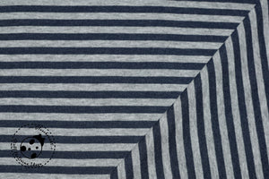 Jeans-Jersey - "Denim Stripes" - Streifen