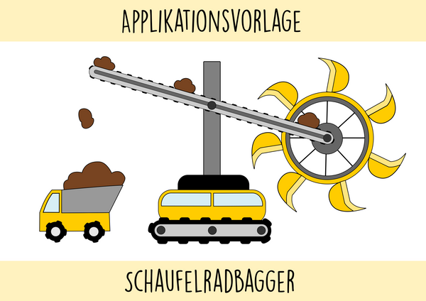 Applikationsvorlage - "Schaufelradbagger" - Nealina