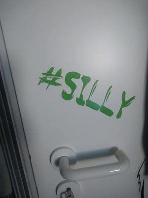 Plotterdatei - "#silly" - B.Style