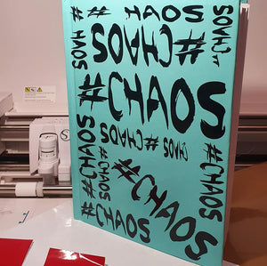 Plotterdatei - "#chaos" - B.Style
