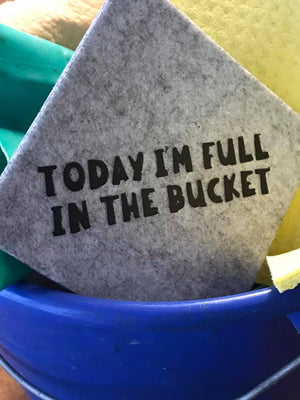 Plotterdatei - "Full in the bucket" - B.Style