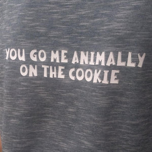 Plotterdatei - "You go me animally on the cookie" - B.Style