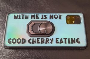 Plotterdatei - "With me is not good cherry eating" - B.Style