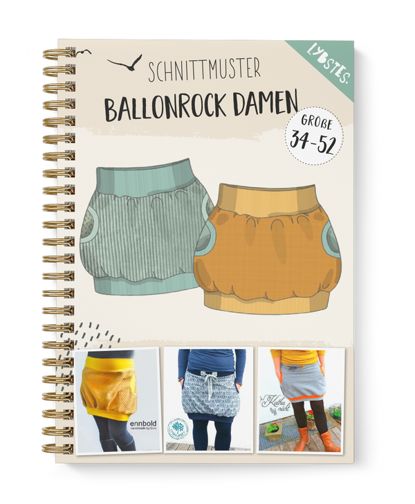eBook - "Ballonrock Damen" -Rock - Lybstes