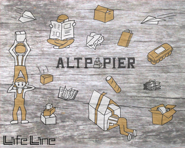 Plotterdatei - "Altpapier" - LifeLine Gestaltung