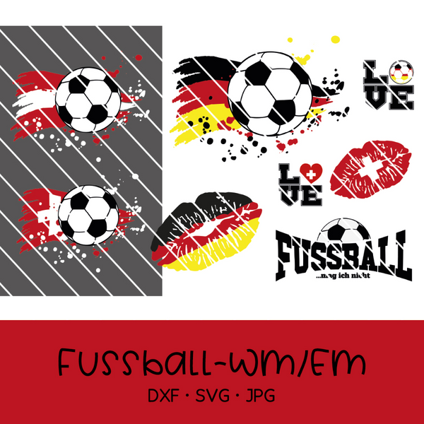 Plotterdatei - "Fussball WM/EM" - Oma Plott