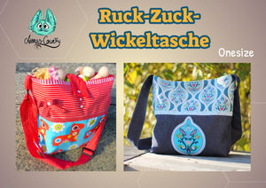 eBook - "Ruck-Zuck Wickeltasche" - Tasche - Annas-Country