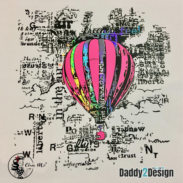 Plotterdatei - "TraumBallon" -  Daddy2Design