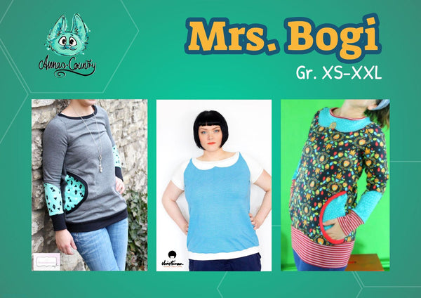 eBook - "Mrs. Bogi" - Shirt -  Annas-Country