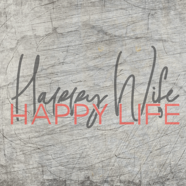 Plotterdatei - "Happy Life" - B.Style