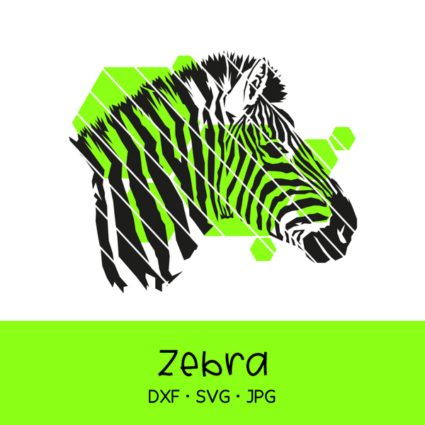 Plotterdatei - "Zebra" - Oma Plott