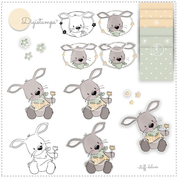DigiStamp - "Hase Max" - Stuff-Deluxe