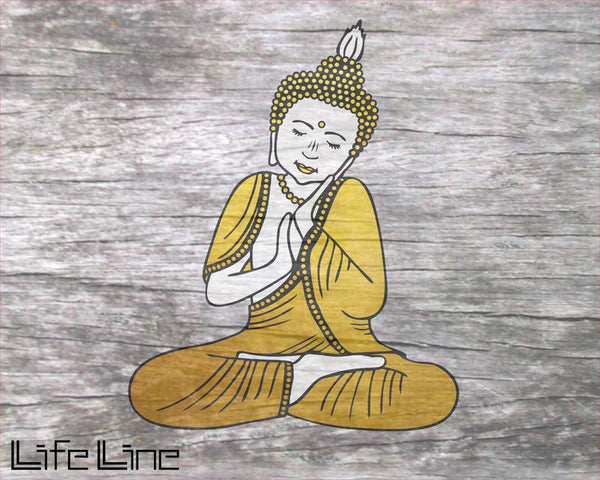Plotterdatei - "Buddha" - LifeLine Gestaltung