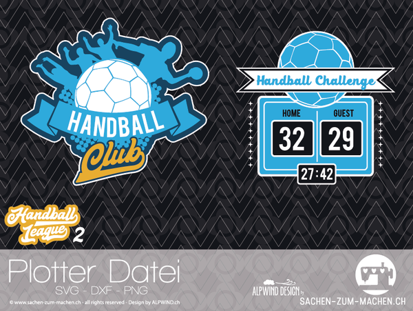 Plotterdatei - "Handball 2" - Alpwind